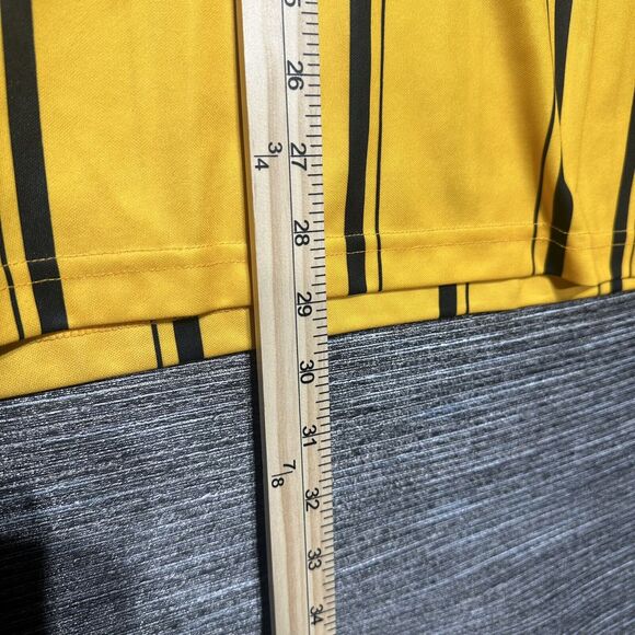 U.S. Soccer Federation Jersey Referee Shirt Men's L Yellow 2015 Short Sleeve - Picture 6 of 10